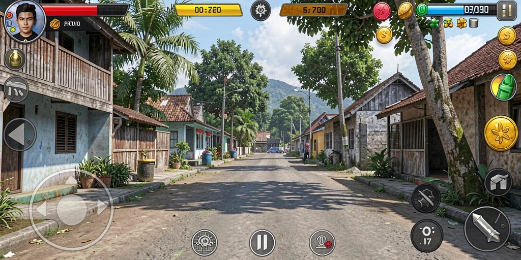 Grafis yang menakjubkan dengan detail yang kaya.