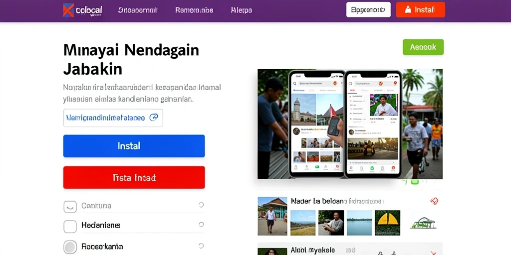Tantangan seru di setiap level permainan.