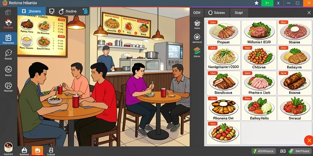 Grafik berkualitas tinggi yang menambah keseruan bermain.