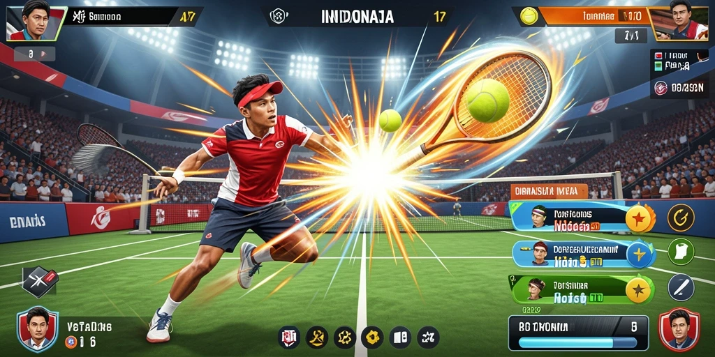 Screenshot memperlihatkan level baru yang menantang dalam permainan.