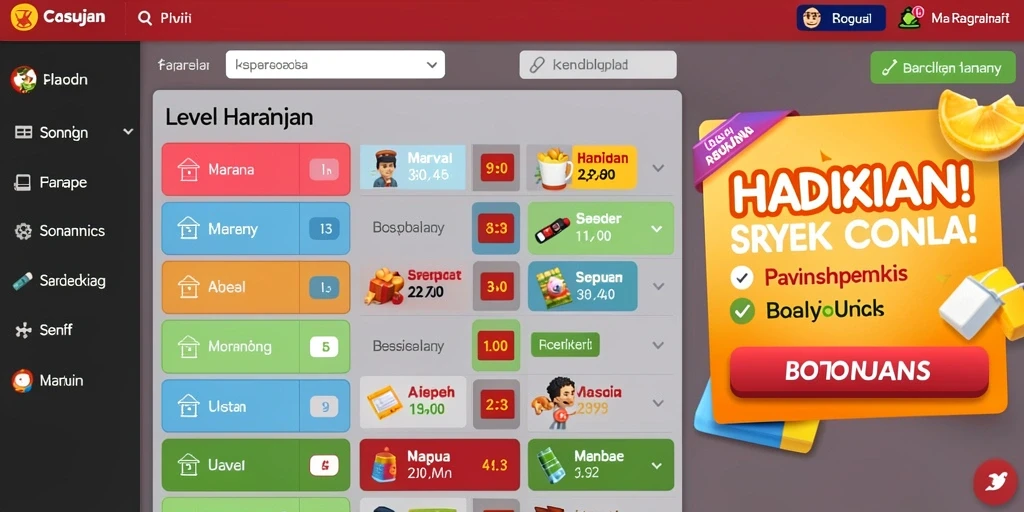 Screenshot dari mode kompetitif yang menegangkan.