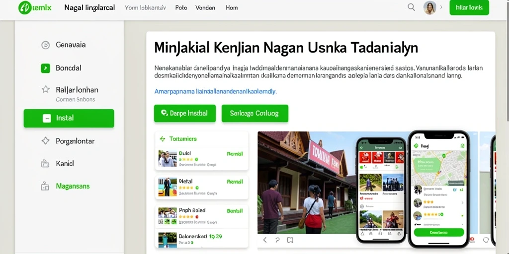 Screenshot memperlihatkan antarmuka sosial yang interaktif.